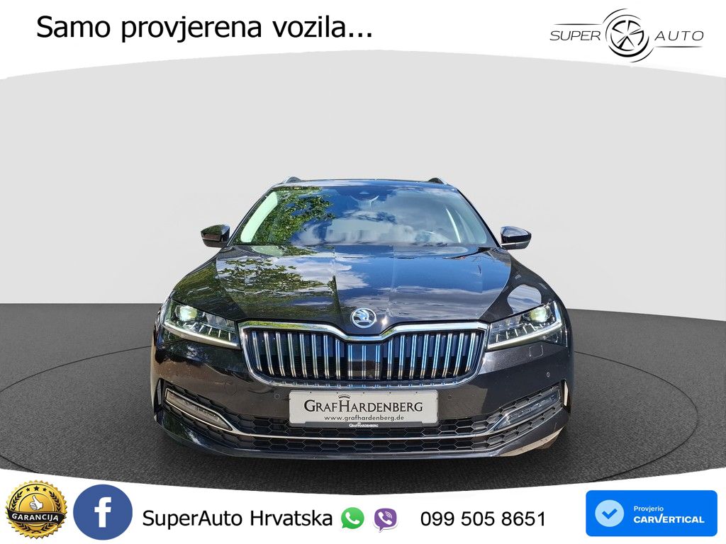 Škoda Superb Combi 2.0 TDI DSG Style 200 KS, LED+ACC+4xGR SJED+360+PDC