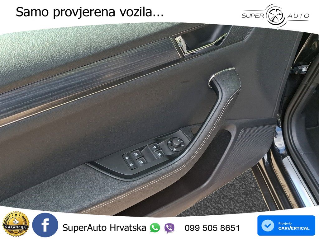 Škoda Superb Combi 2.0 TDI DSG Style 200 KS, LED+ACC+4xGR SJED+360+PDC