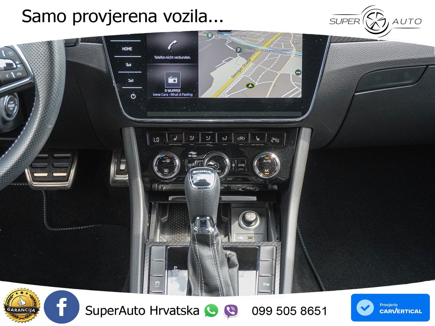 Škoda Superb Combi 2.0 TDI 4x4 Sportline 193 KS, MATRIX+ACC+GR SJED+ASIST+360