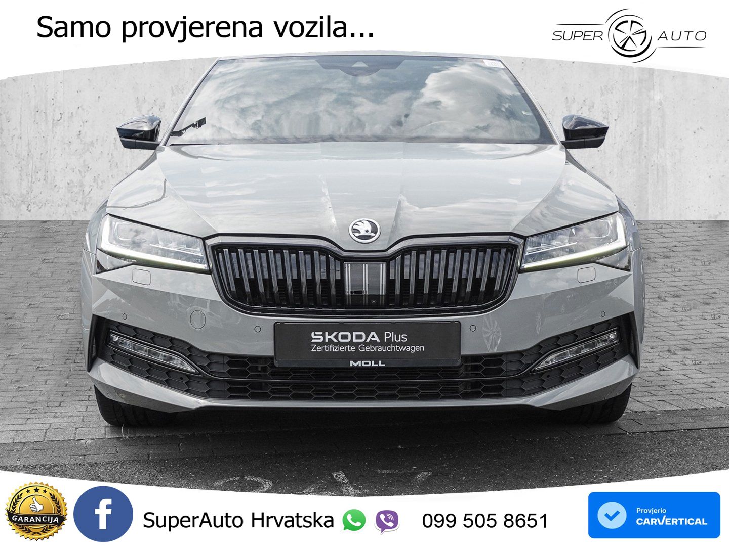 Škoda Superb Combi 2.0 TDI 4x4 Sportline 193 KS, MATRIX+ACC+GR SJED+ASIST+360