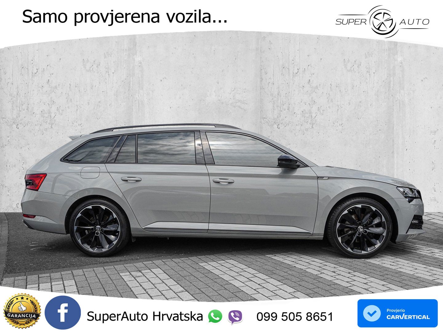 Škoda Superb Combi 2.0 TDI 4x4 Sportline 193 KS, MATRIX+ACC+GR SJED+ASIST+360