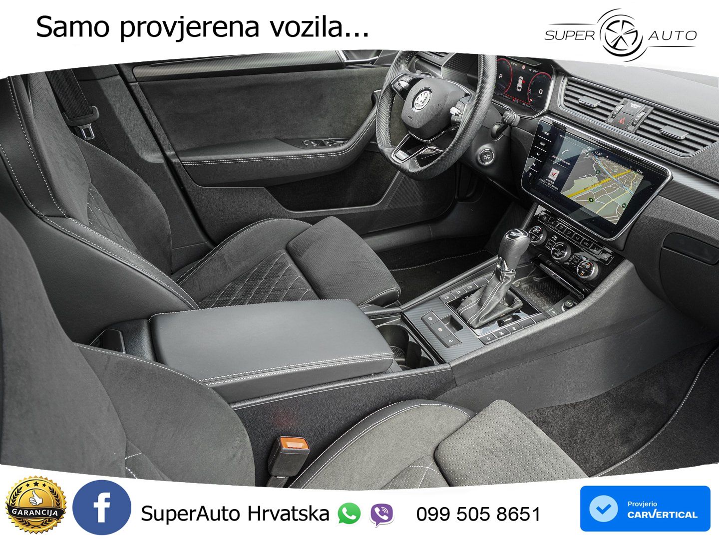 Škoda Superb Combi 2.0 TDI 4x4 Sportline 193 KS, MATRIX+ACC+GR SJED+ASIST+360