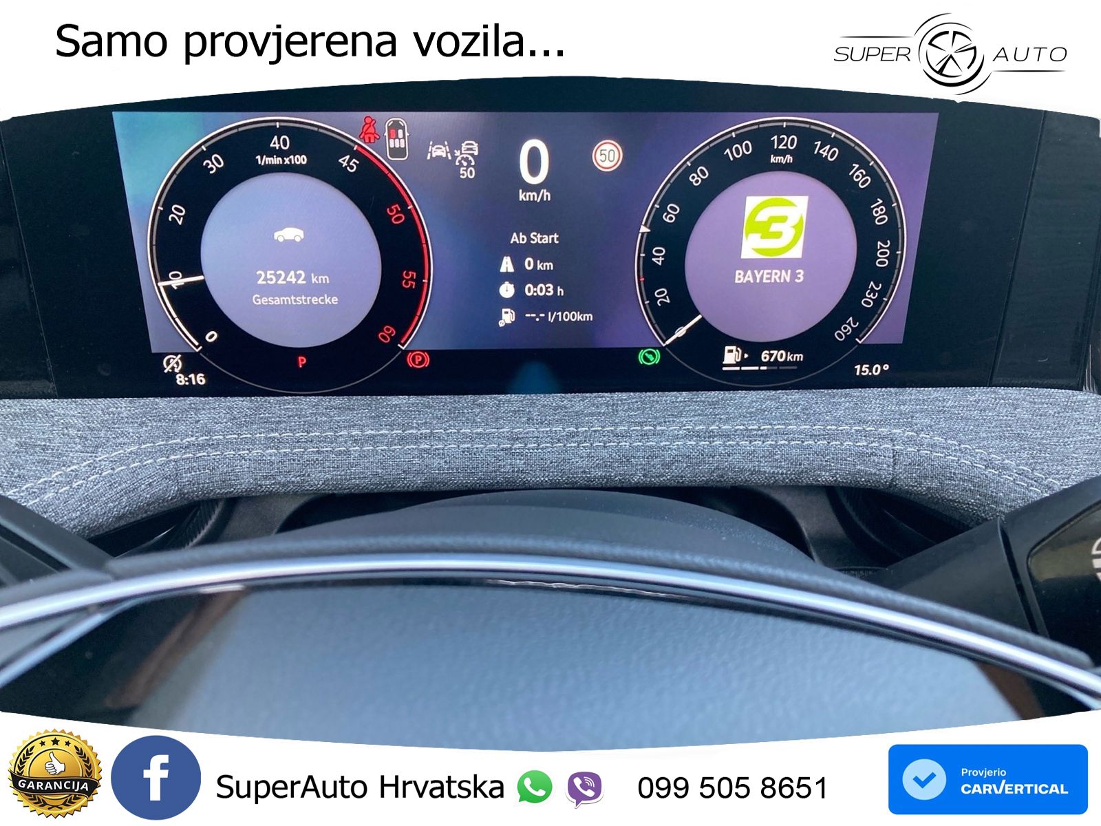 Škoda Superb Combi 2.0 TDI 4x4 193 KS, MATRIX+ACC+GR SJED+MASAŽA+KAM+PDC