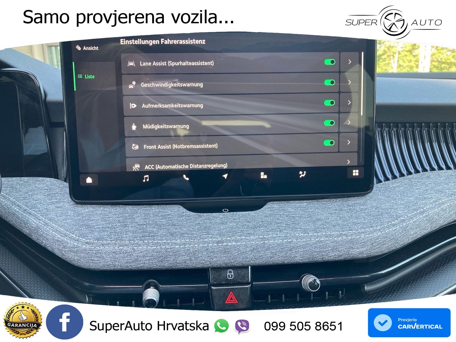 Škoda Superb Combi 2.0 TDI 4x4 193 KS, MATRIX+ACC+GR SJED+MASAŽA+KAM+PDC