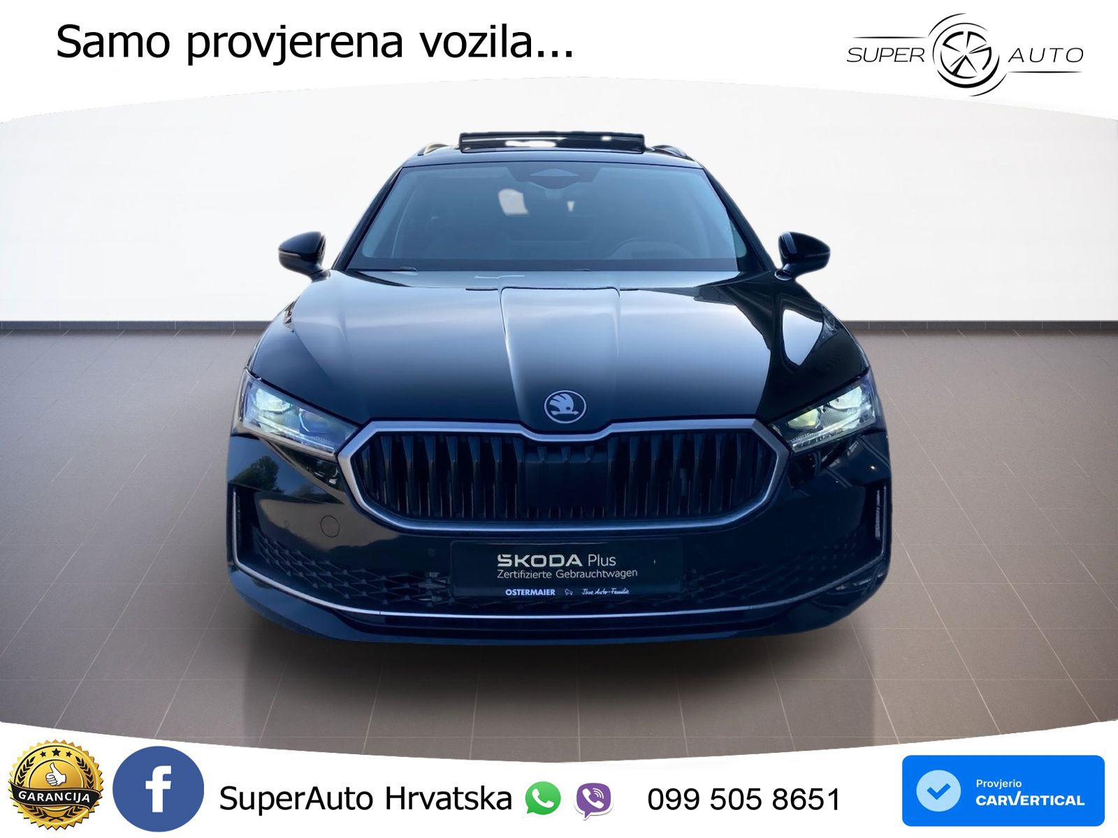 Škoda Superb Combi 2.0 TDI 4x4 193 KS, MATRIX+ACC+GR SJED+MASAŽA+KAM+PDC