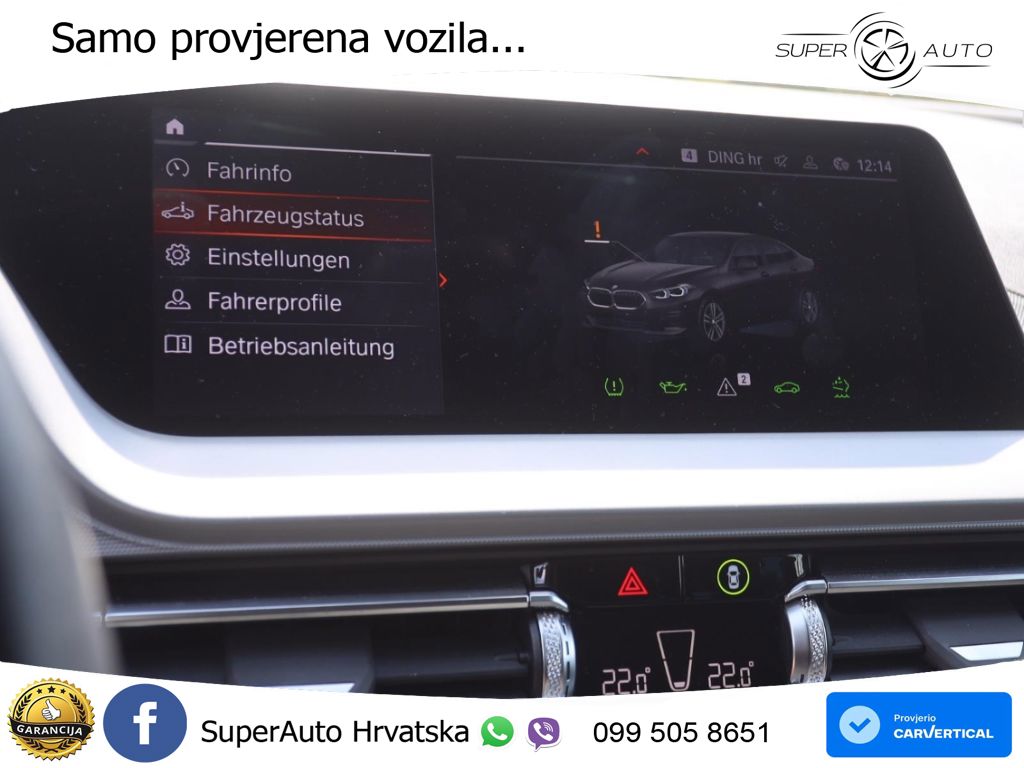 BMW 218d GC Steptronic 150 KS, LED+TEM+GR SJED+VIRT+PDC