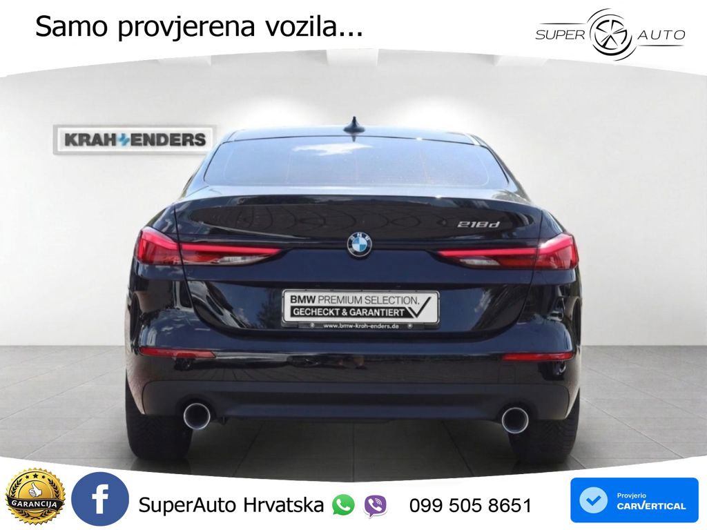 BMW 218d GC Steptronic 150 KS, LED+TEM+GR SJED+VIRT+PDC