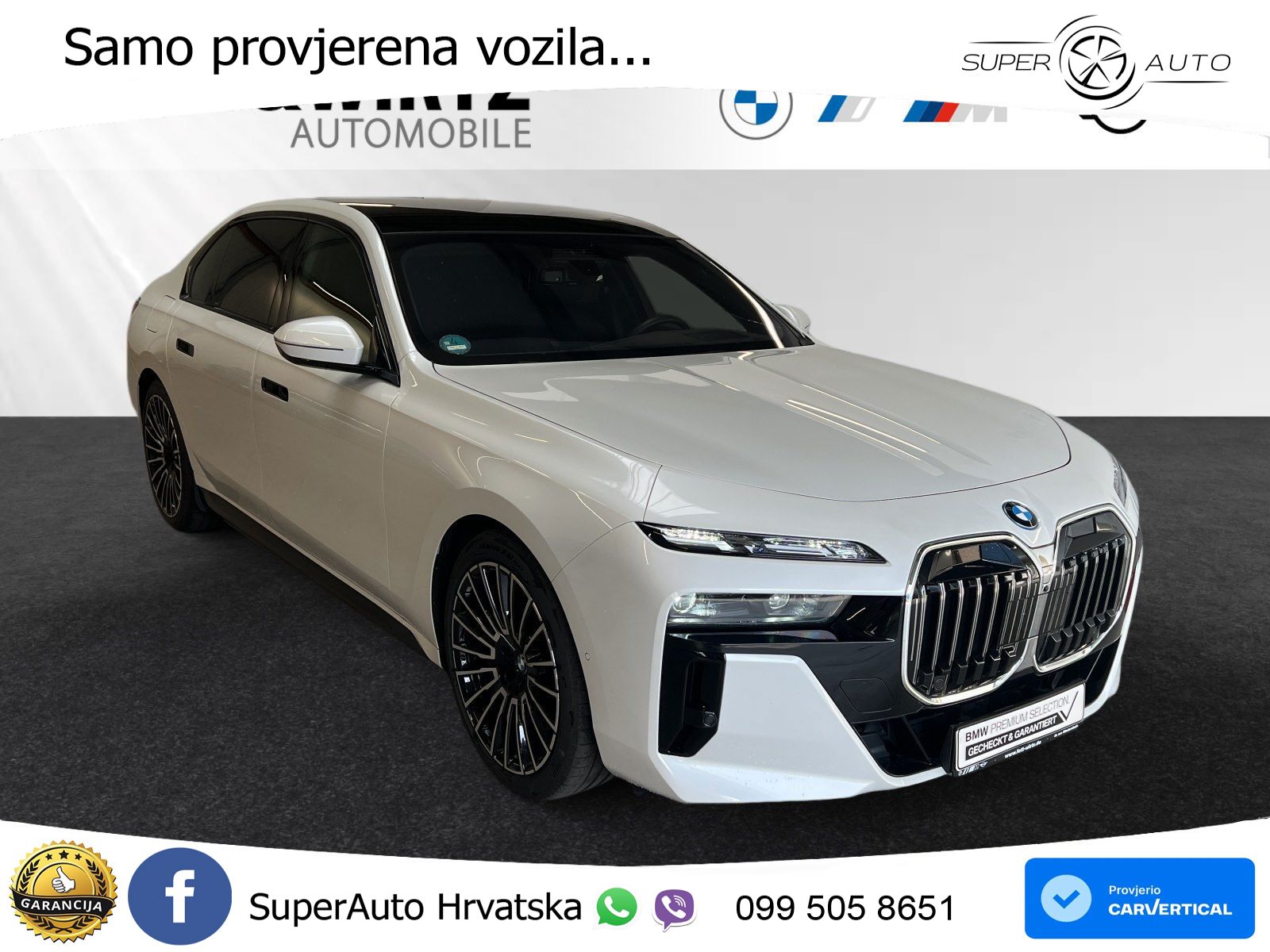 BMW 750e xDrive Steptronic M Sport 489 KS, LED+ACC+4xGR SJED+360+PDC