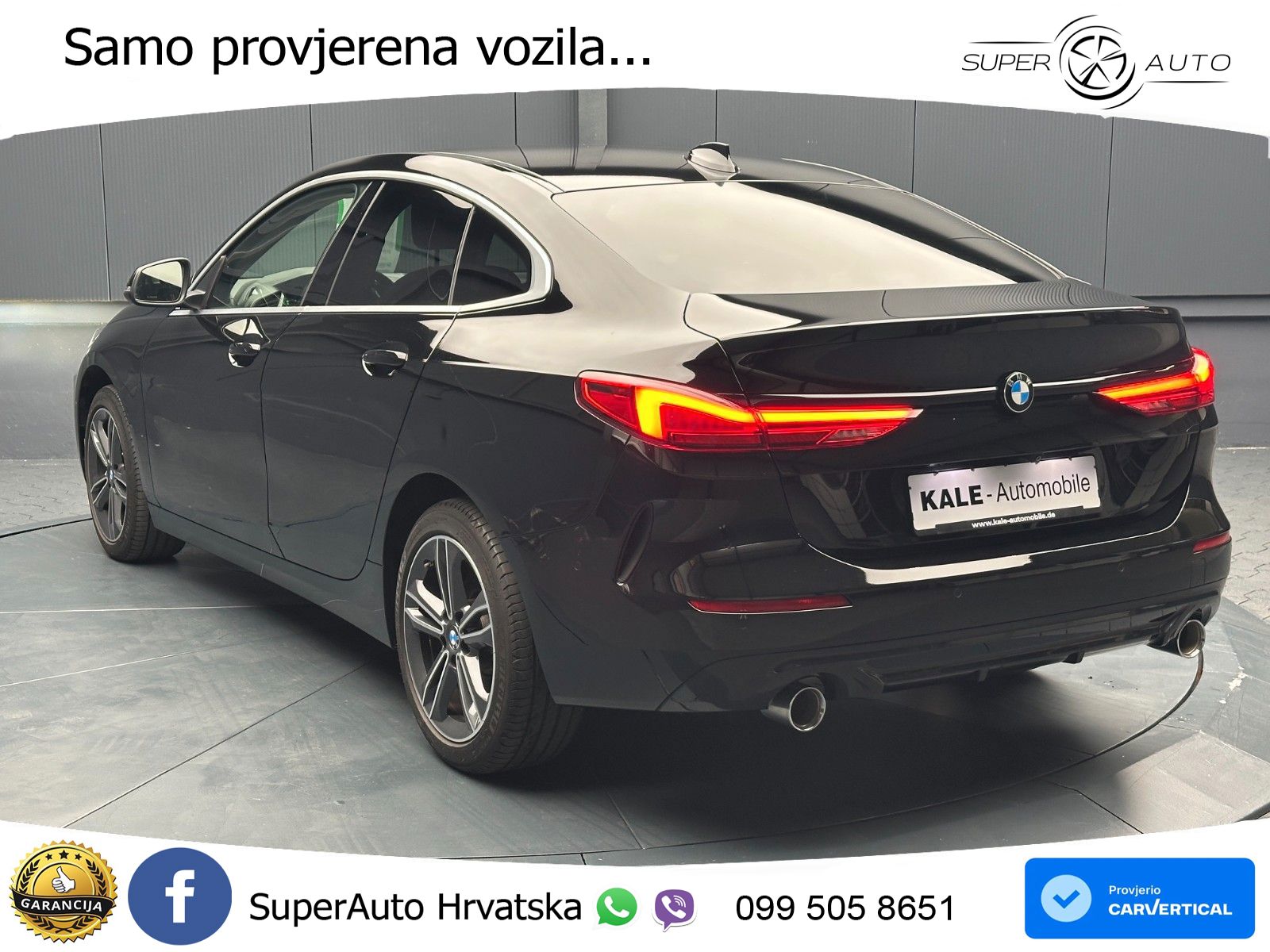 BMW 218d GC Steptronic Sport 150 KS, LED+TEM+GR SJED+KAM+PDC