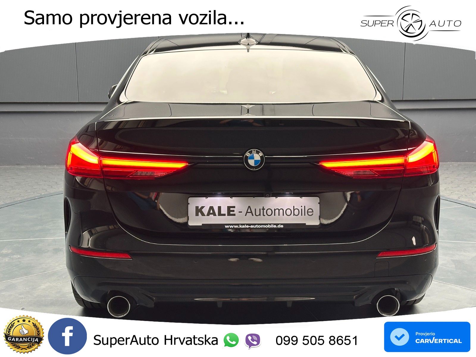 BMW 218d GC Steptronic Sport 150 KS, LED+TEM+GR SJED+KAM+PDC