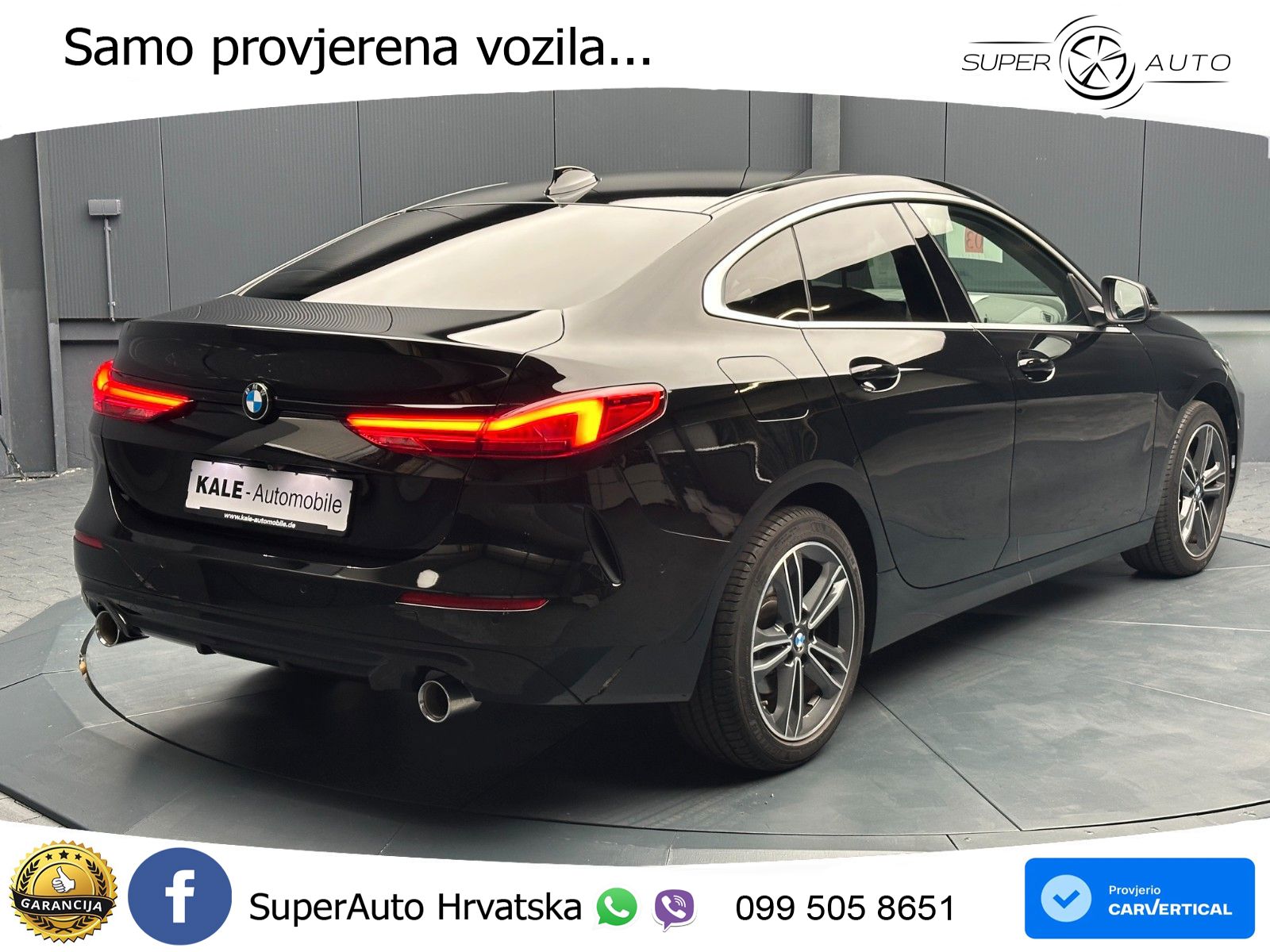 BMW 218d GC Steptronic Sport 150 KS, LED+TEM+GR SJED+KAM+PDC