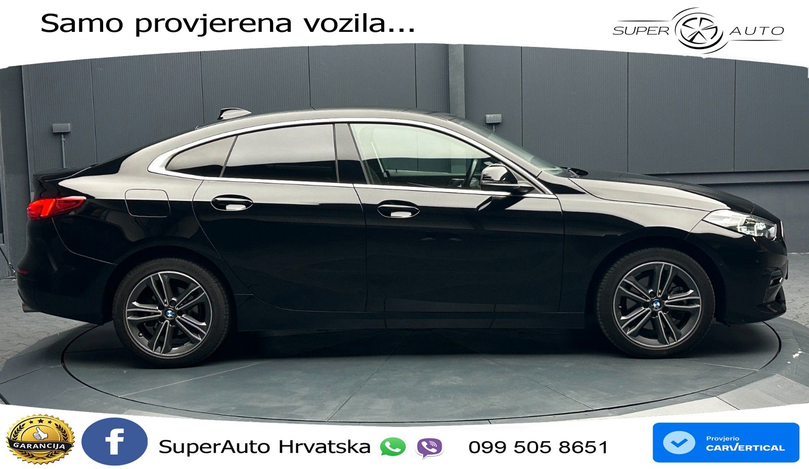 BMW 218d GC Steptronic Sport 150 KS, LED+TEM+GR SJED+KAM+PDC