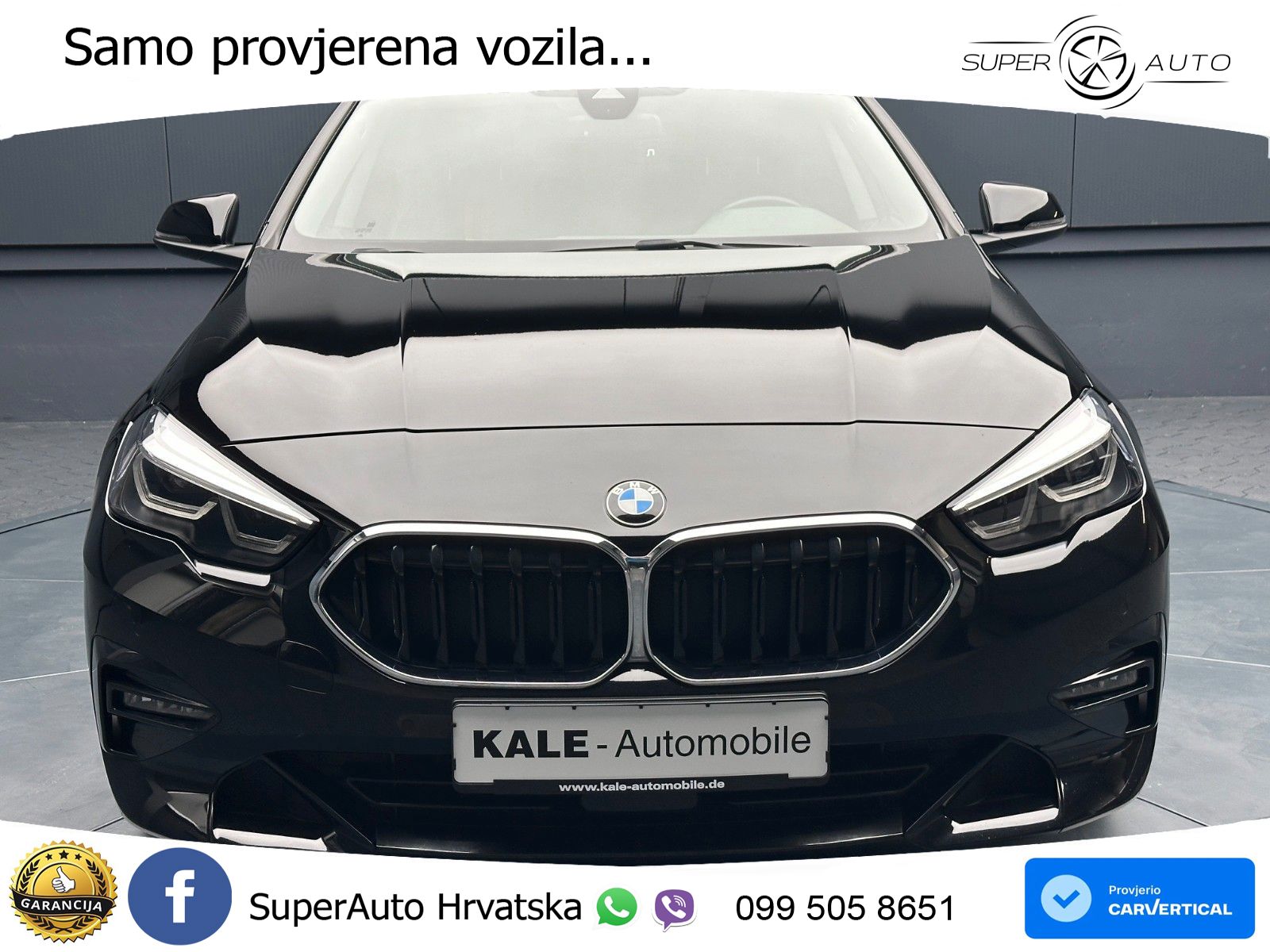 BMW 218d GC Steptronic Sport 150 KS, LED+TEM+GR SJED+KAM+PDC