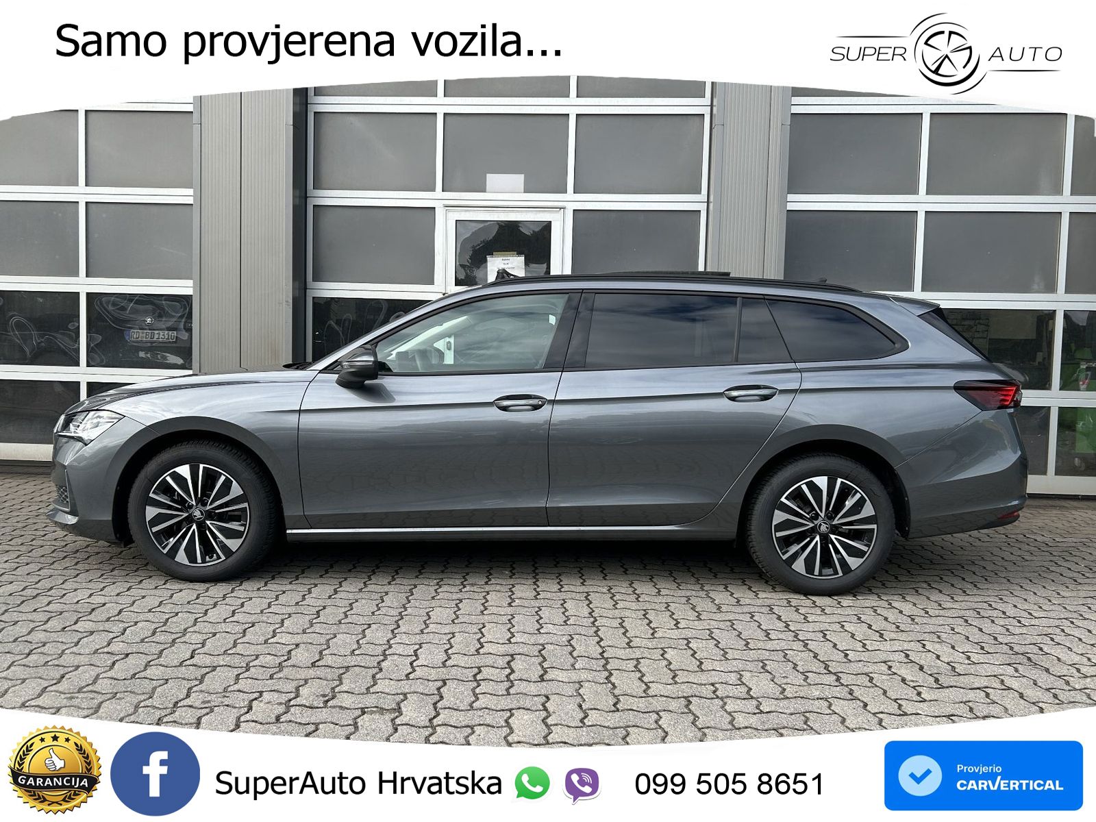 Škoda Superb Combi 2.0 TDI 4x4 193 KS, MATRIX+ACC+GR SJED+MASAŽA+KAM+PDC