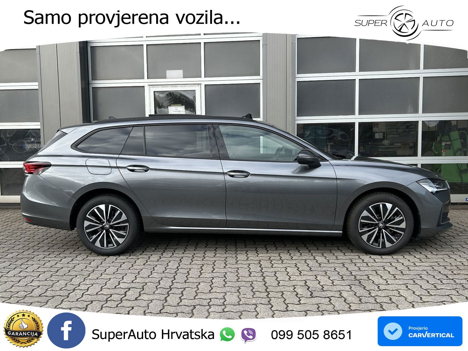 Škoda Superb Combi 2.0 TDI 4x4 193 KS, MATRIX+ACC+GR SJED+MASAŽA+KAM+PDC