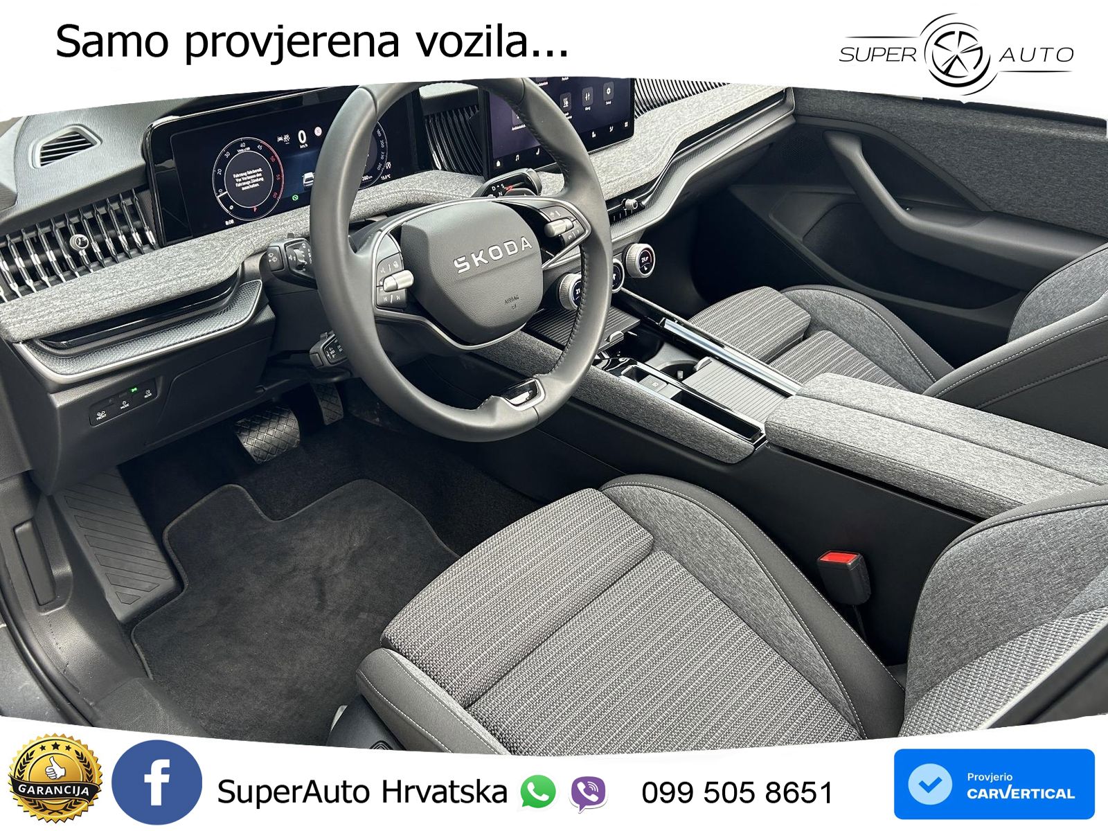 Škoda Superb Combi 2.0 TDI 4x4 193 KS, MATRIX+ACC+GR SJED+MASAŽA+KAM+PDC