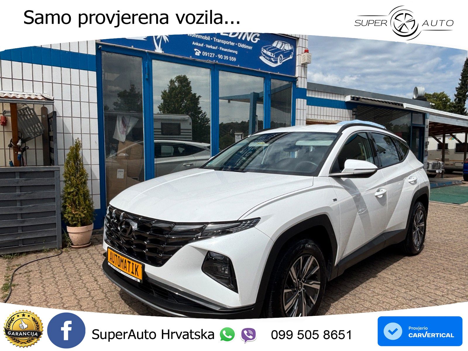 Hyundai Tucson 1.6 T-GDI DCT Select 150 KS, LED+ACC+GR SJED+KAM+VIRT+PDC
