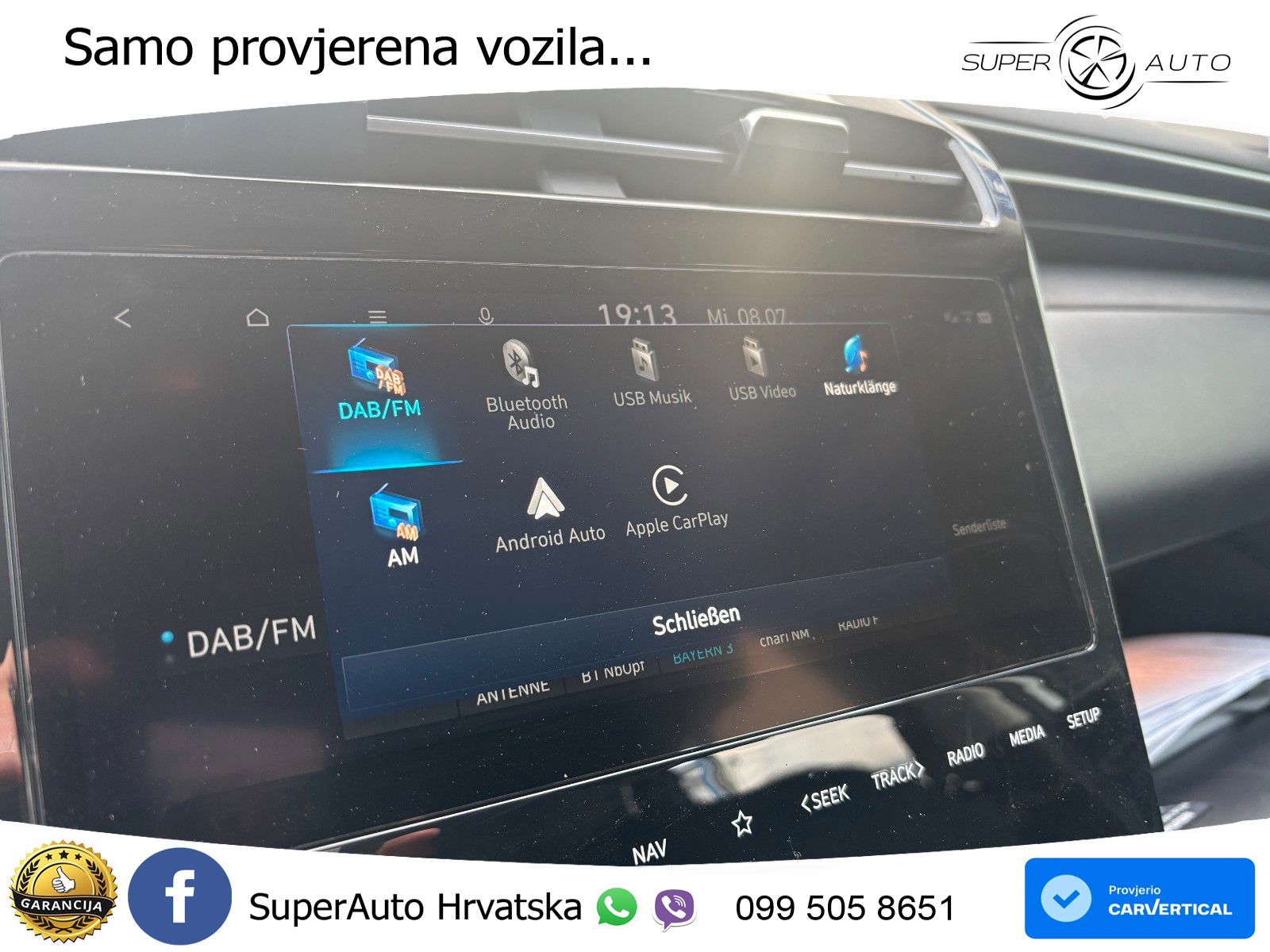 Hyundai Tucson 1.6 T-GDI DCT Select 150 KS, LED+ACC+GR SJED+KAM+VIRT+PDC