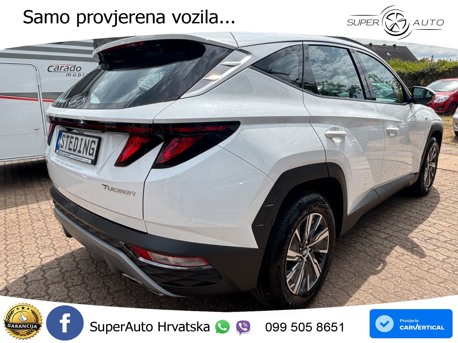 Hyundai Tucson 1.6 T-GDI DCT Select 150 KS, LED+ACC+GR SJED+KAM+VIRT+PDC
