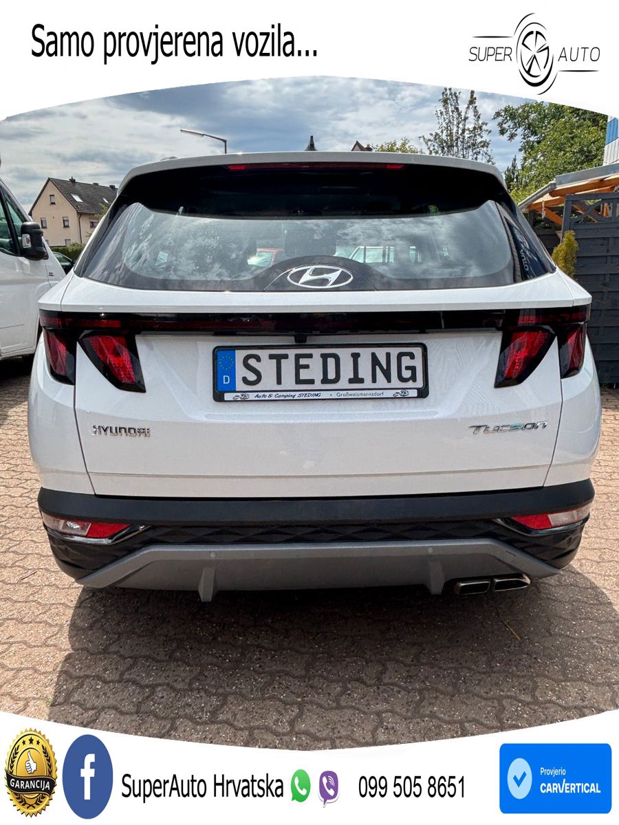 Hyundai Tucson 1.6 T-GDI DCT Select 150 KS, LED+ACC+GR SJED+KAM+VIRT+PDC
