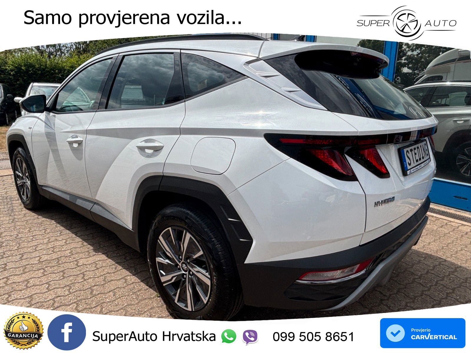 Hyundai Tucson 1.6 T-GDI DCT Select 150 KS, LED+ACC+GR SJED+KAM+VIRT+PDC