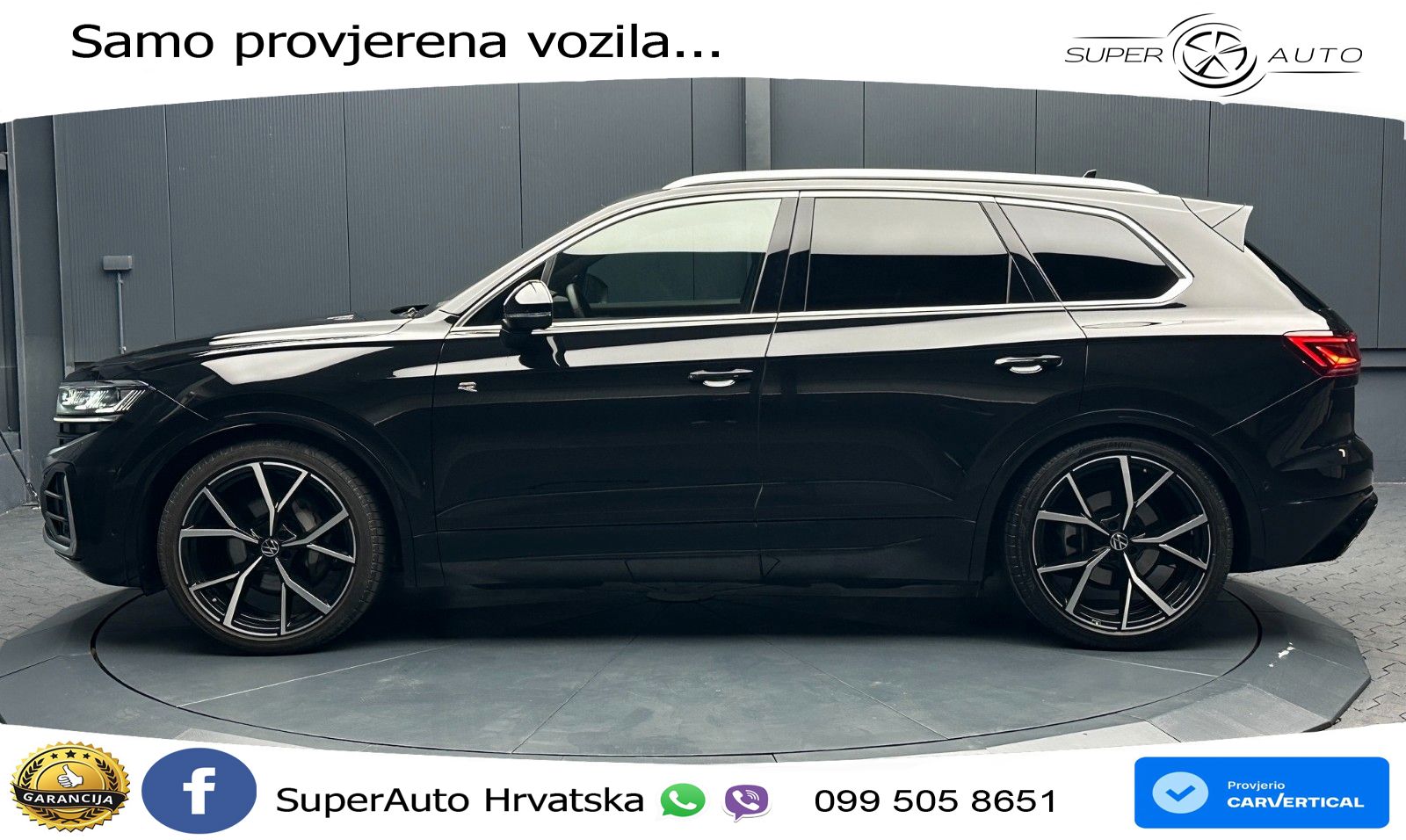 VW Touareg 3.0 TDI V6 4M Aut. R line 231 KS, ZRAČNI+MATRIX+ACC+4xGR SJED+360+PDC