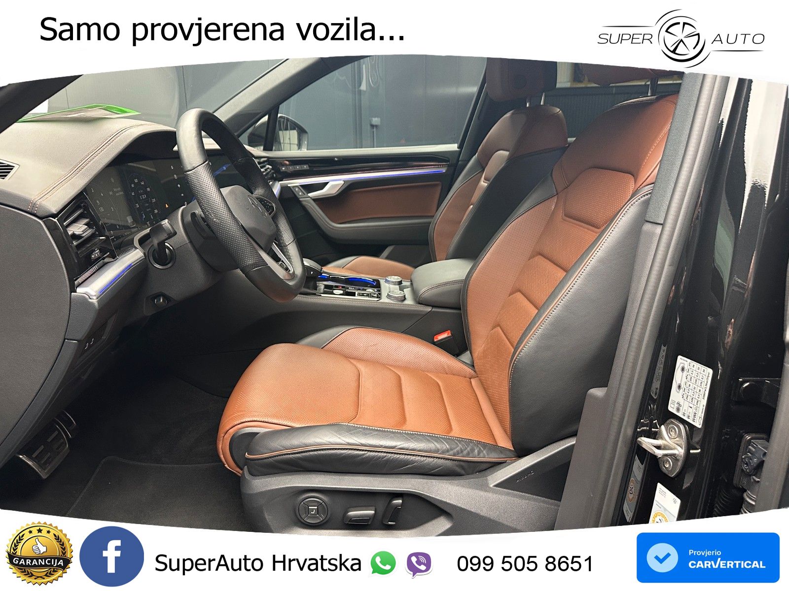 VW Touareg 3.0 TDI V6 4M Aut. R line 231 KS, ZRAČNI+MATRIX+ACC+4xGR SJED+360+PDC