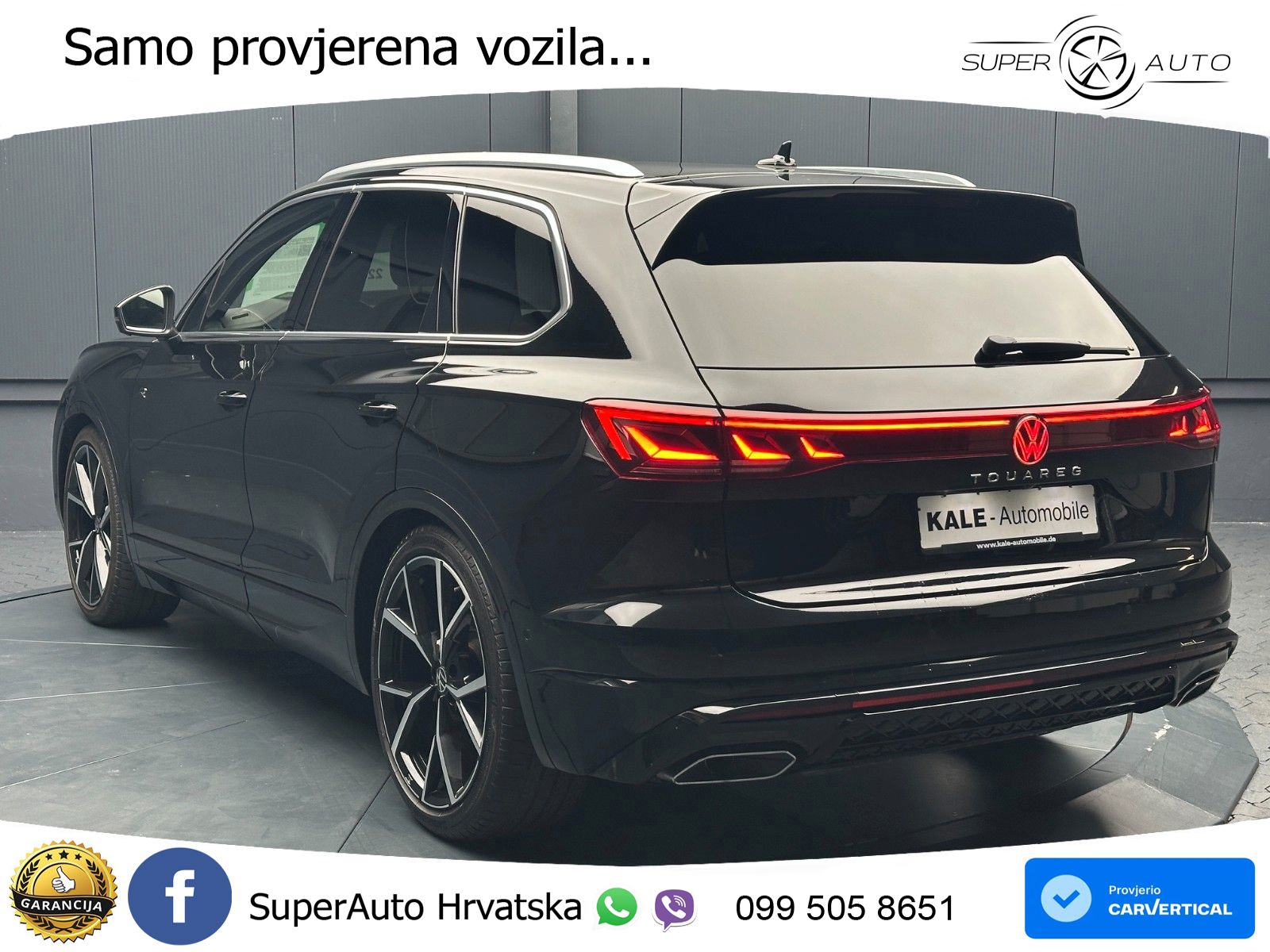 VW Touareg 3.0 TDI V6 4M Aut. R line 231 KS, ZRAČNI+MATRIX+ACC+4xGR SJED+360+PDC