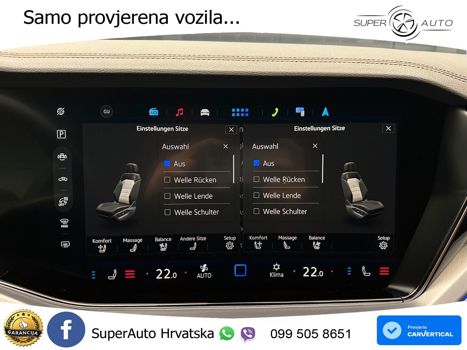 VW Touareg 3.0 TDI V6 4M Aut. R line 231 KS, ZRAČNI+MATRIX+ACC+4xGR SJED+360+PDC