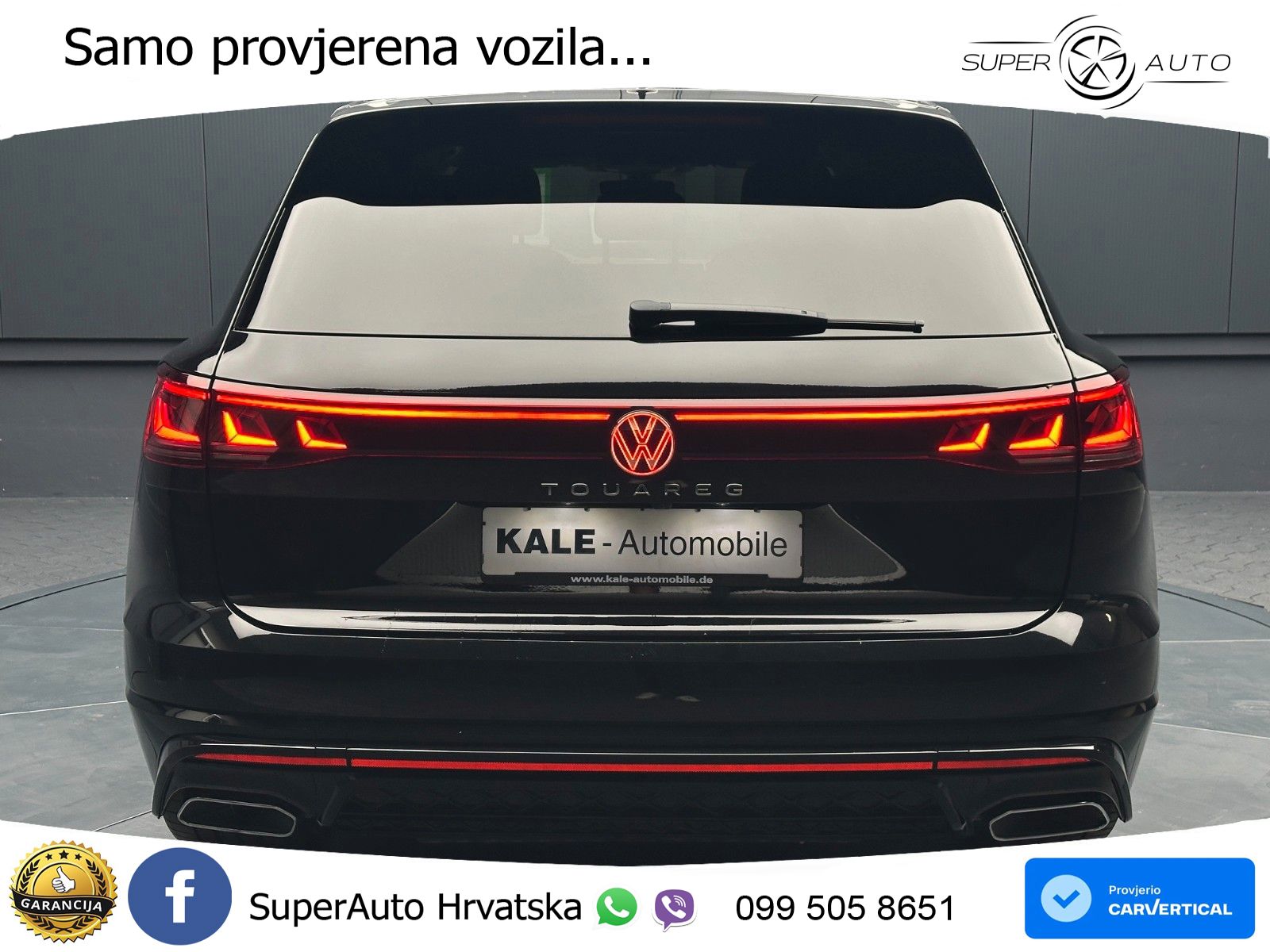 VW Touareg 3.0 TDI V6 4M Aut. R line 231 KS, ZRAČNI+MATRIX+ACC+4xGR SJED+360+PDC