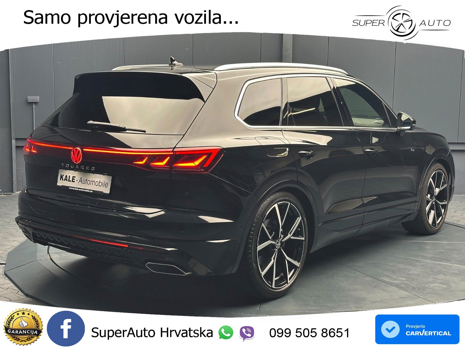 VW Touareg 3.0 TDI V6 4M Aut. R line 231 KS, ZRAČNI+MATRIX+ACC+4xGR SJED+360+PDC