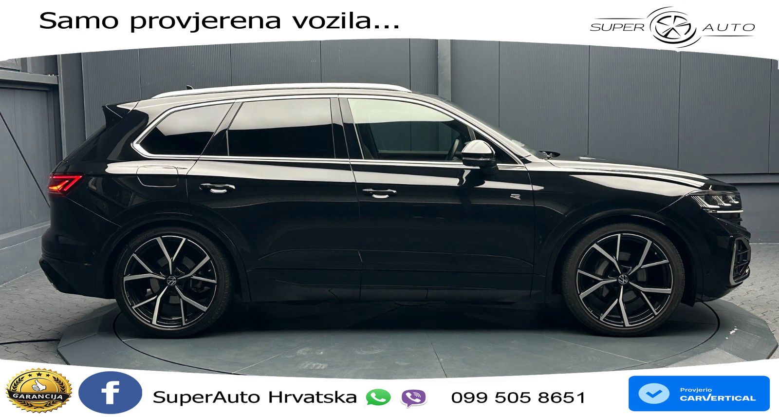 VW Touareg 3.0 TDI V6 4M Aut. R line 231 KS, ZRAČNI+MATRIX+ACC+4xGR SJED+360+PDC