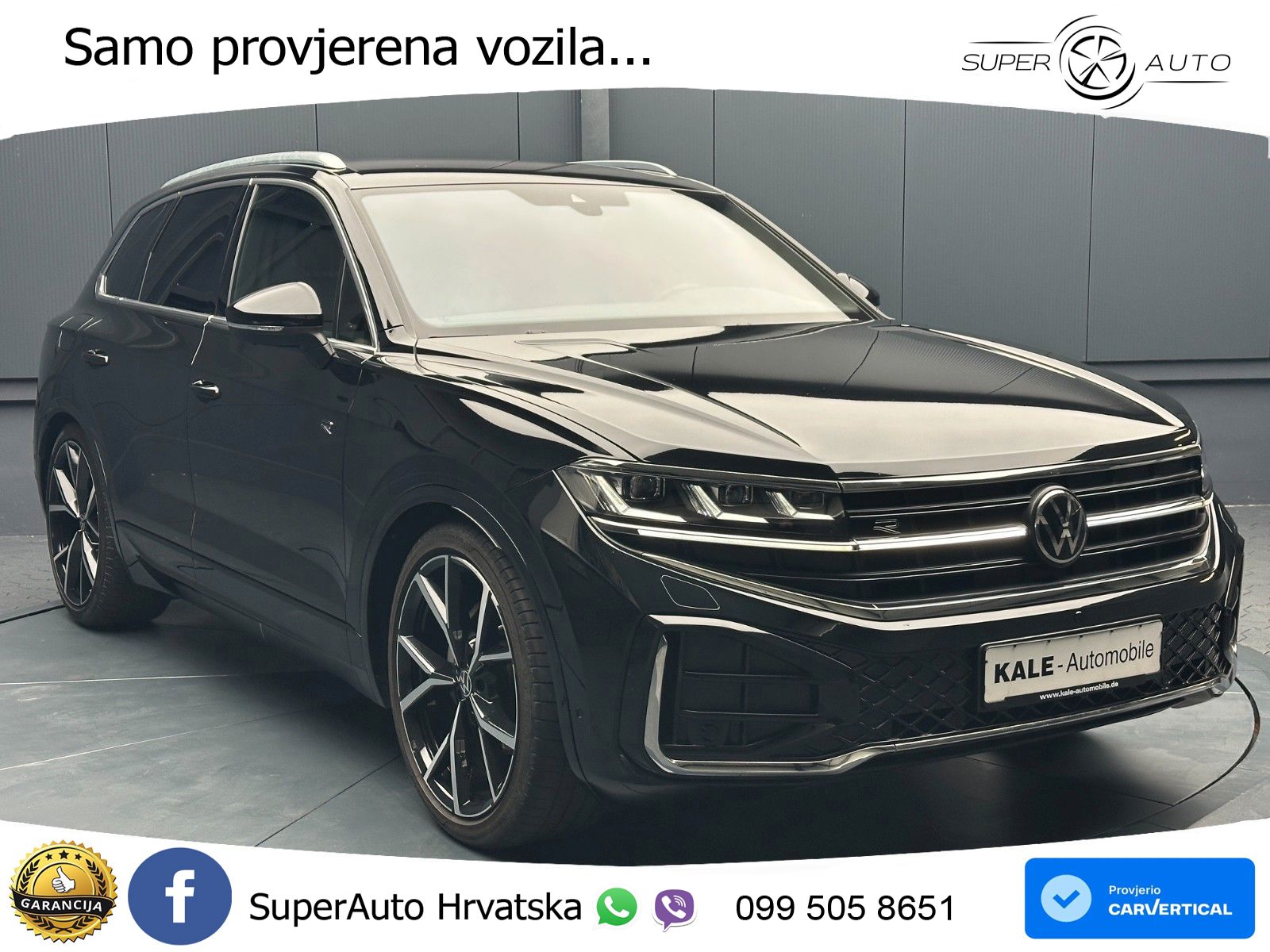 VW Touareg 3.0 TDI V6 4M Aut. R line 231 KS, ZRAČNI+MATRIX+ACC+4xGR SJED+360+PDC