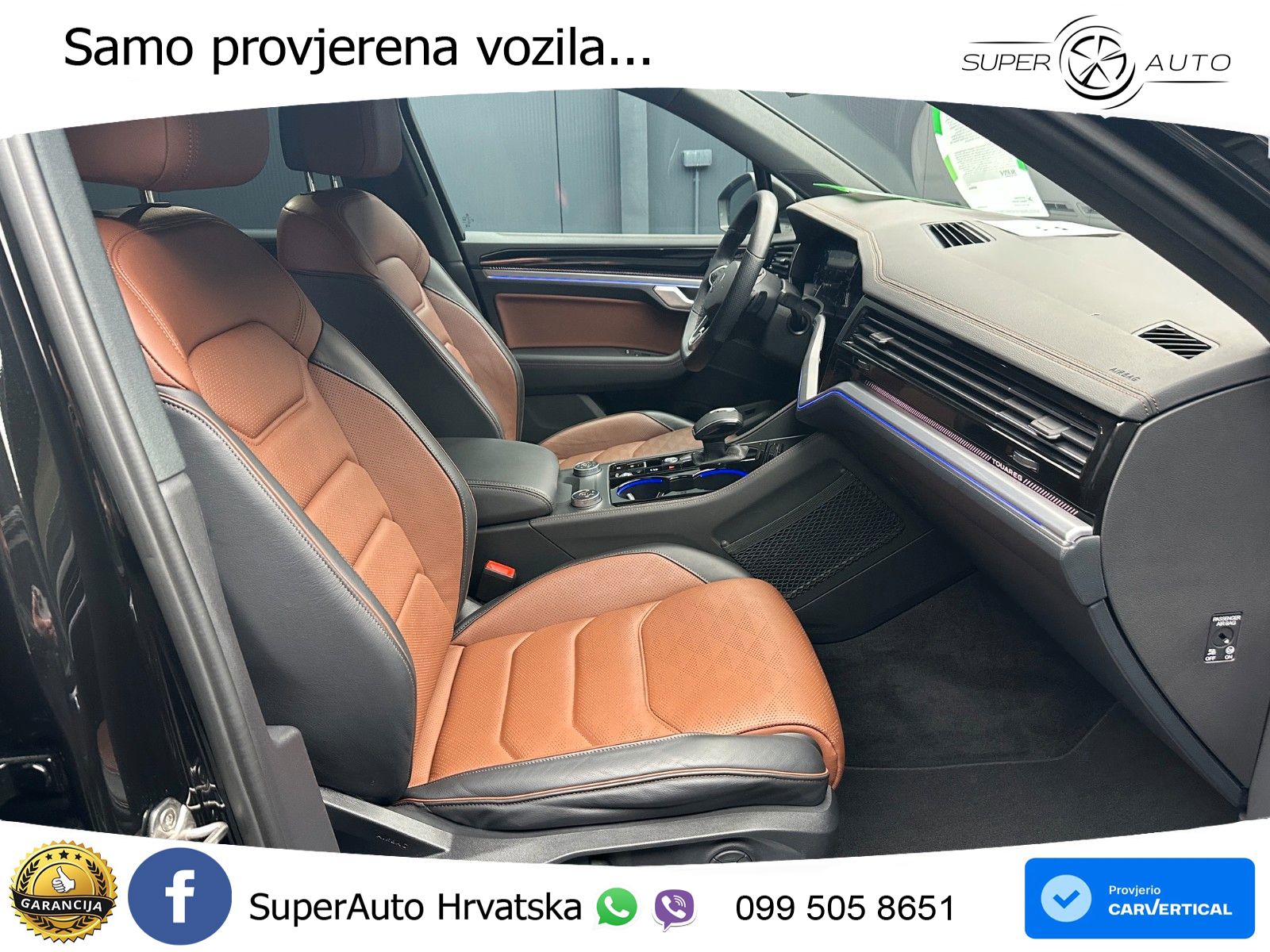 VW Touareg 3.0 TDI V6 4M Aut. R line 231 KS, ZRAČNI+MATRIX+ACC+4xGR SJED+360+PDC