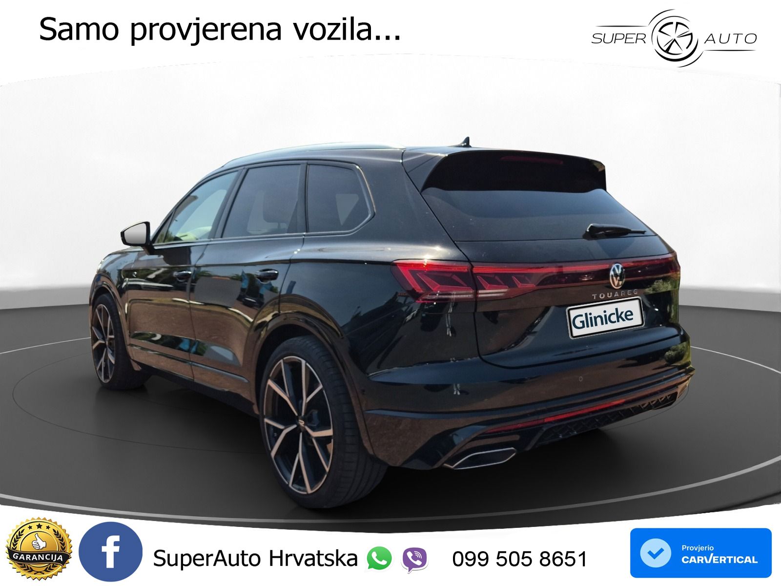 VW Touareg 3.0 TDI V6 4M Aut. R line 231 KS, ZRAČNI+MATRIX+ACC+4xGR SJED+KAM+PDC
