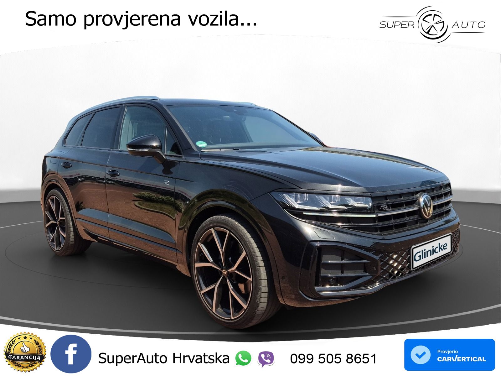 VW Touareg 3.0 TDI V6 4M Aut. R line 231 KS, ZRAČNI+MATRIX+ACC+4xGR SJED+KAM+PDC