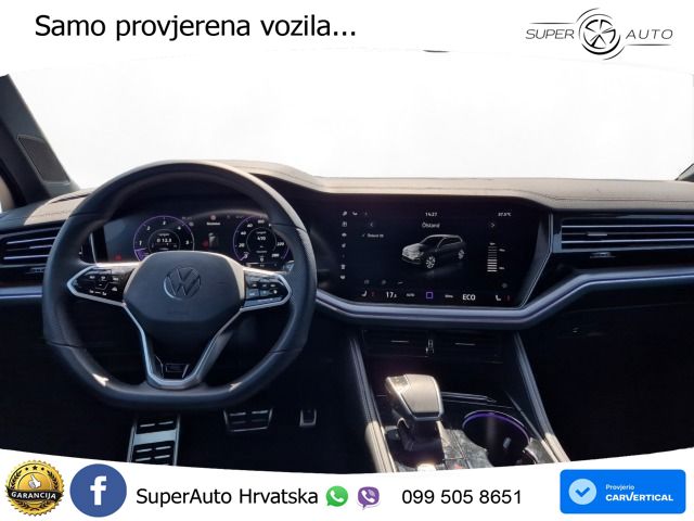 VW Touareg 3.0 TDI V6 4M Aut. R line 231 KS, ZRAČNI+MATRIX+ACC+4xGR SJED+KAM+PDC