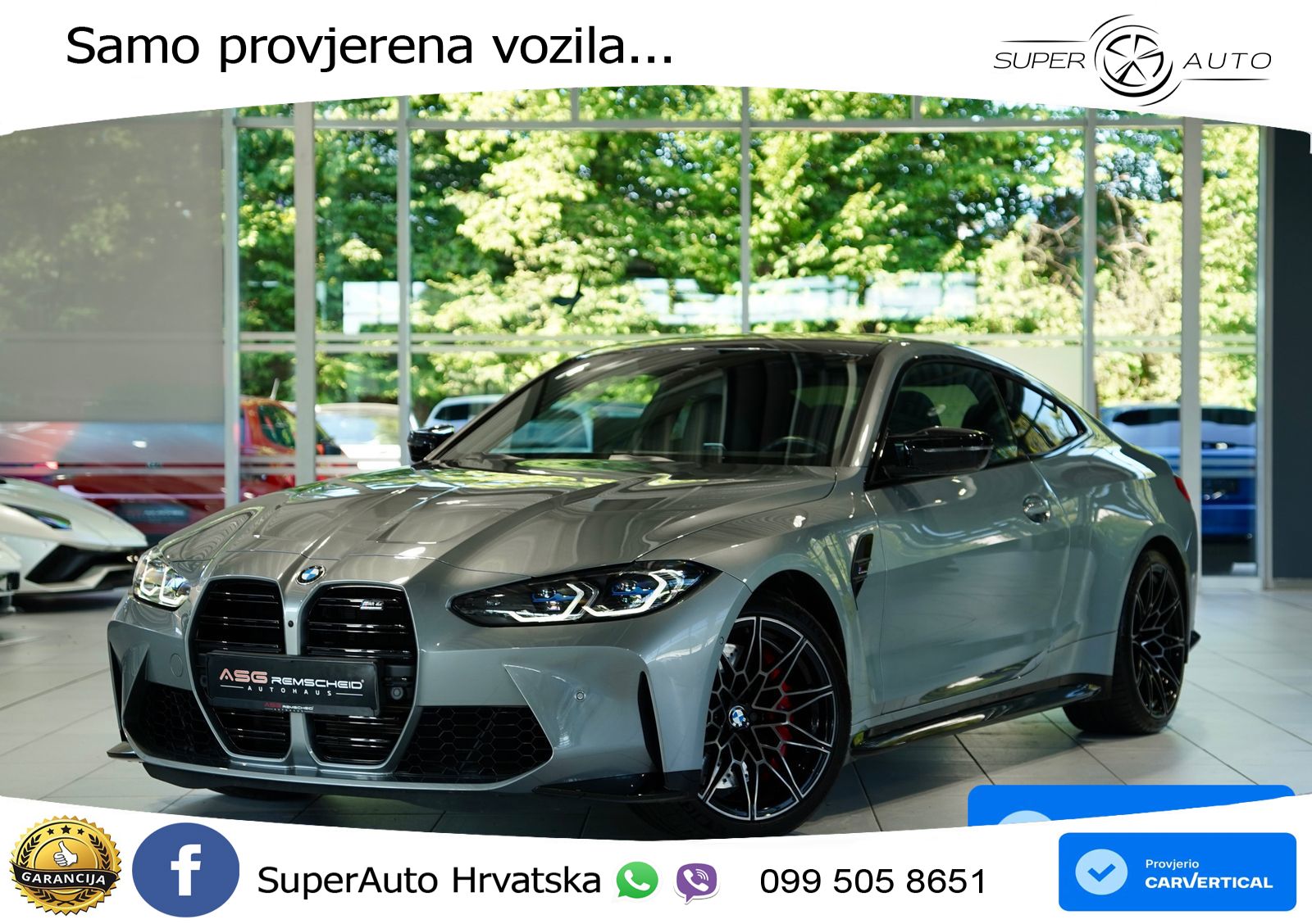 BMW M4 Coupe xDrive Steptronic Comp. 510 KS, LASER+ACC+GR SJED+360+CARBON