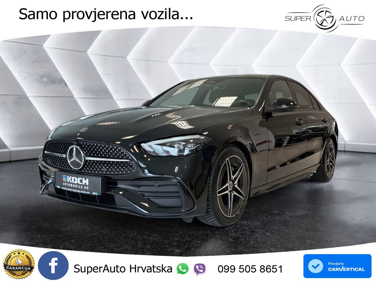 Mercedes C 180 9G-Tr. AMG 170 KS, MATRIX+ACC+GR SJED+KAM+VIRT+PDC