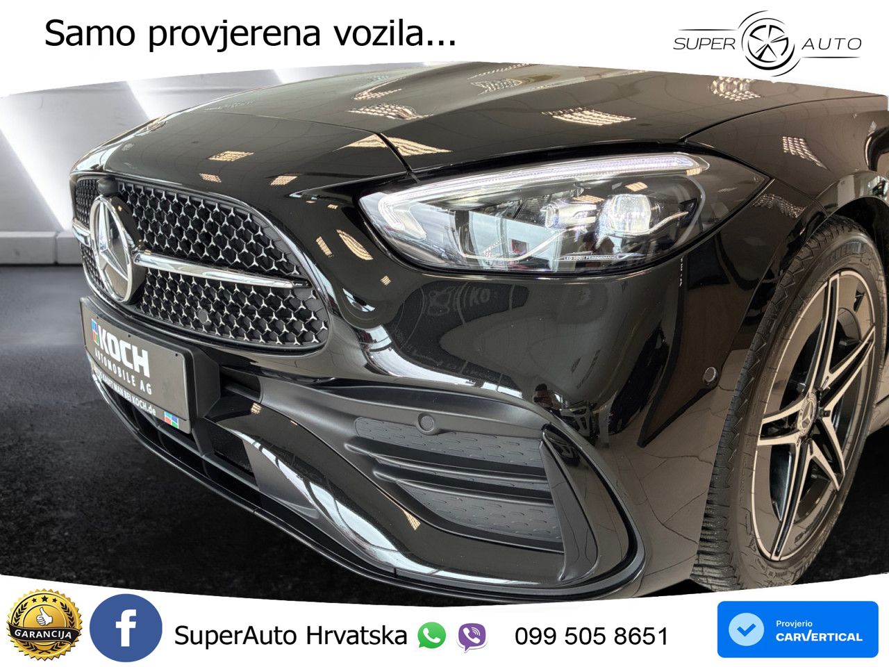 Mercedes C 180 9G-Tr. AMG 170 KS, MATRIX+ACC+GR SJED+KAM+VIRT+PDC