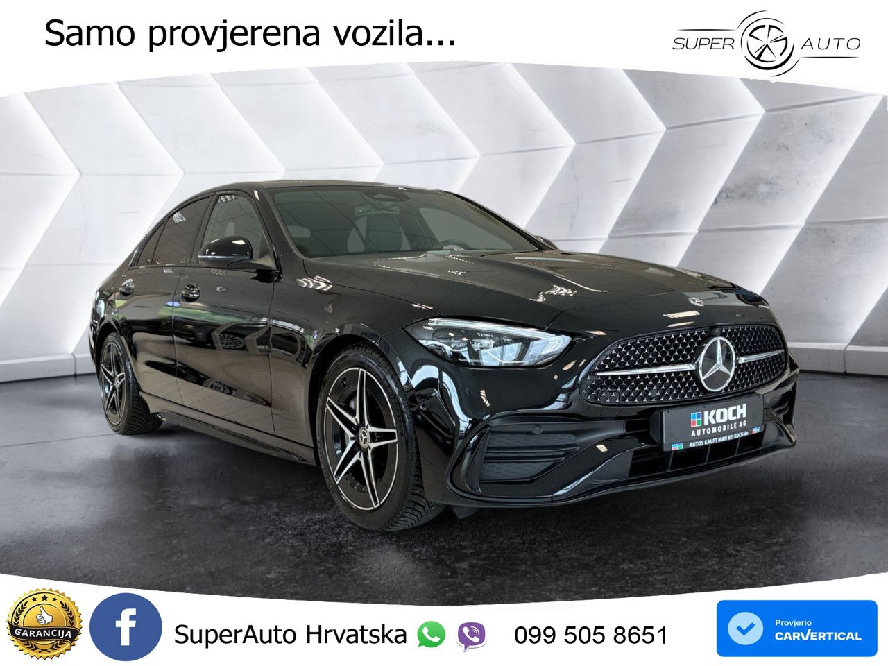 Mercedes C 180 9G-Tr. AMG 170 KS, MATRIX+ACC+GR SJED+KAM+VIRT+PDC
