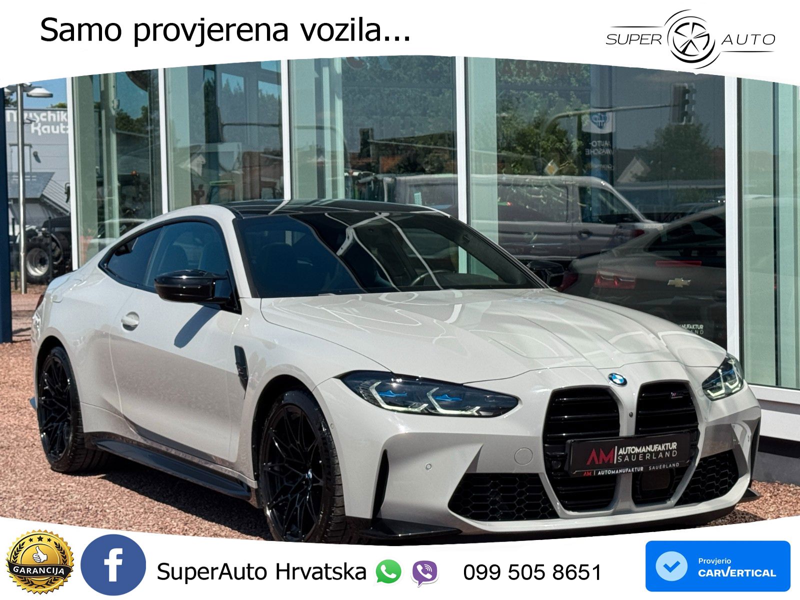 BMW M4 Coupe xDrive Steptronic Comp. 510 KS, LASER+ACC+GR SJED+360+PDC