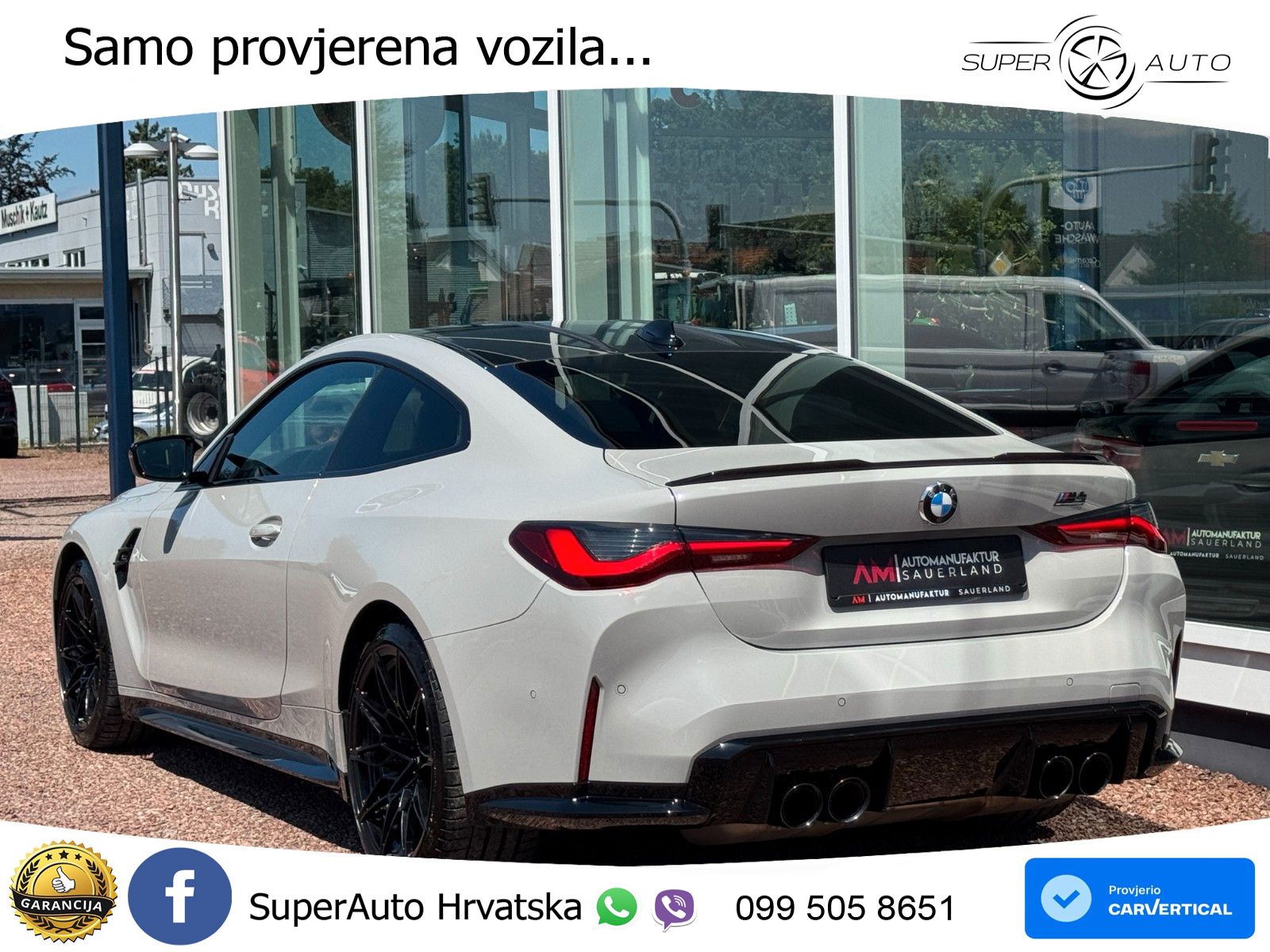 BMW M4 Coupe xDrive Steptronic Comp. 510 KS, LASER+ACC+GR SJED+360+PDC