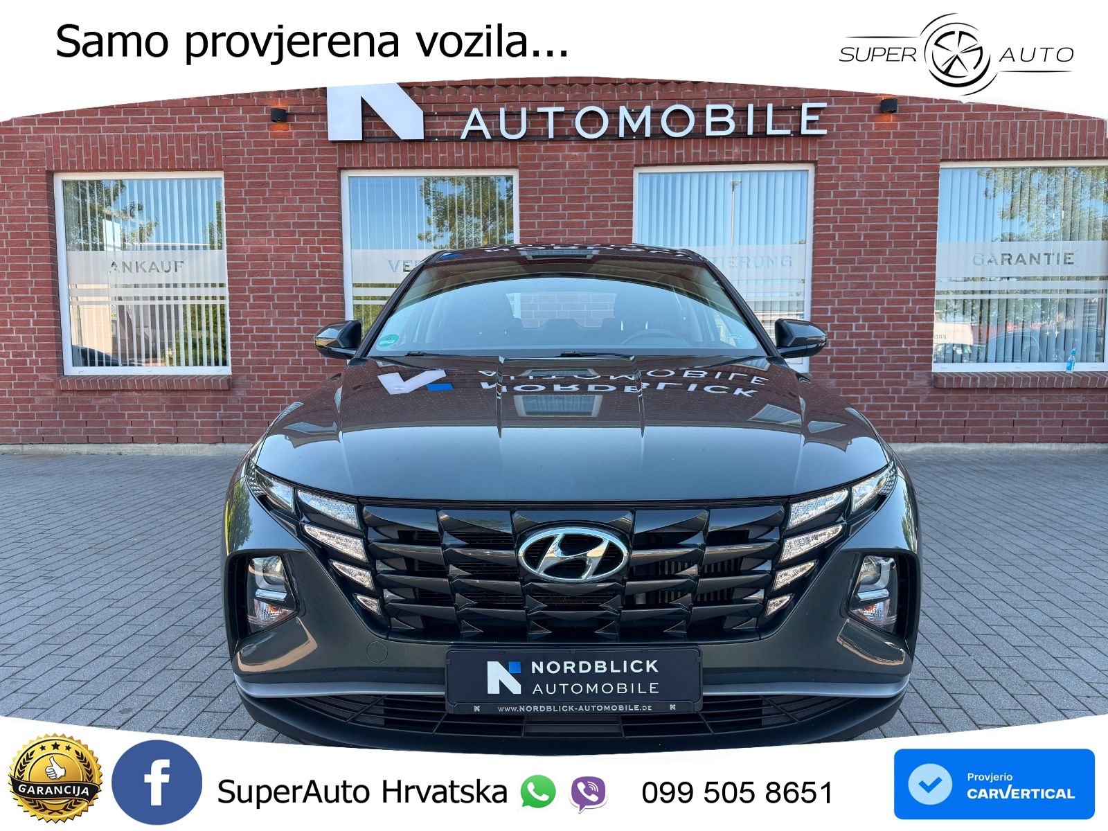 Hyundai Tucson 1.6 T-GDI Select 150 KS, LED+TEM+GR SJED+KAM