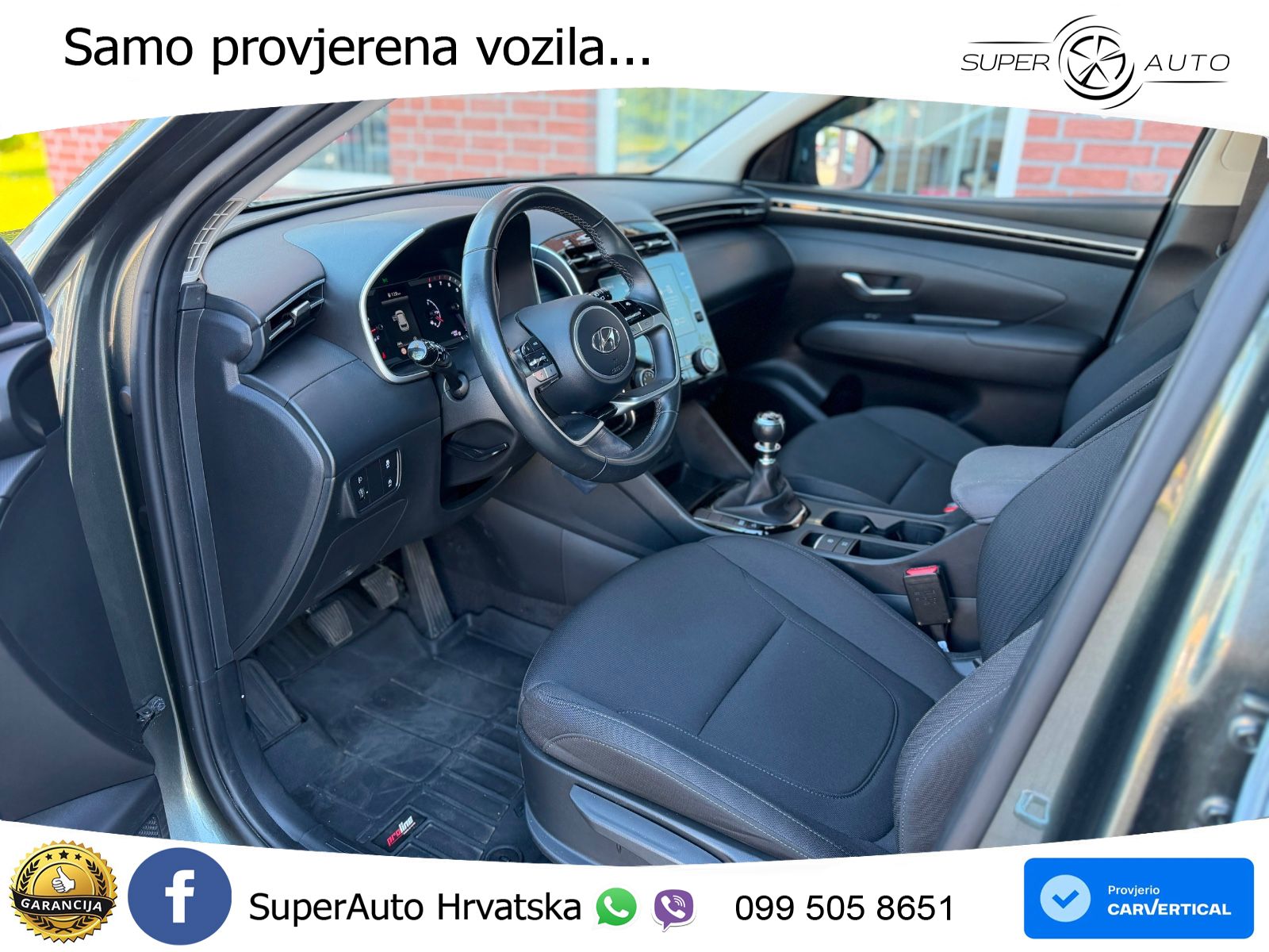 Hyundai Tucson 1.6 T-GDI Select 150 KS, LED+TEM+GR SJED+KAM
