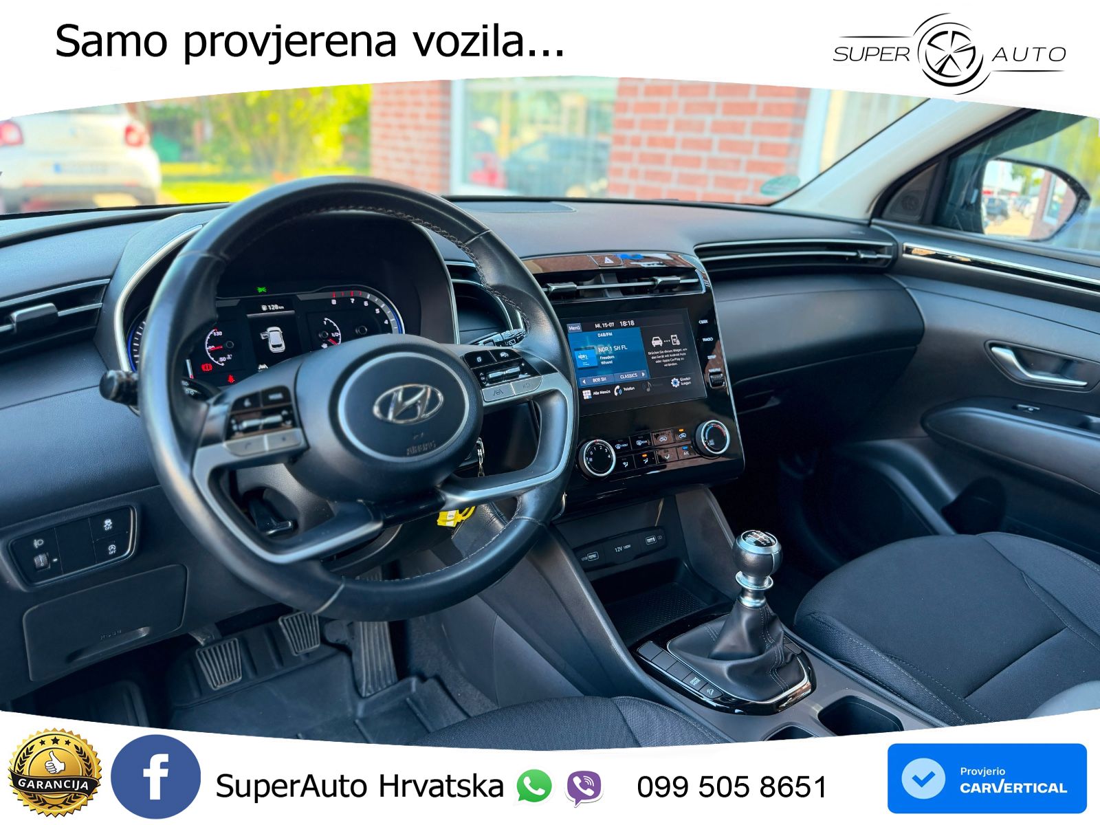 Hyundai Tucson 1.6 T-GDI Select 150 KS, LED+TEM+GR SJED+KAM