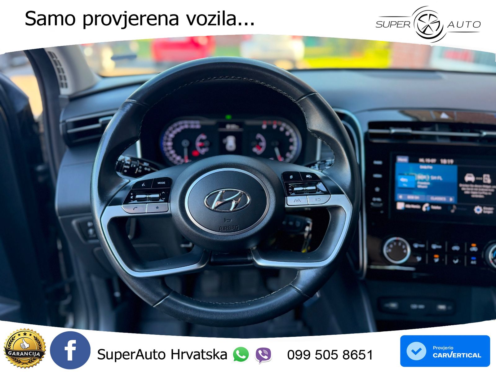 Hyundai Tucson 1.6 T-GDI Select 150 KS, LED+TEM+GR SJED+KAM