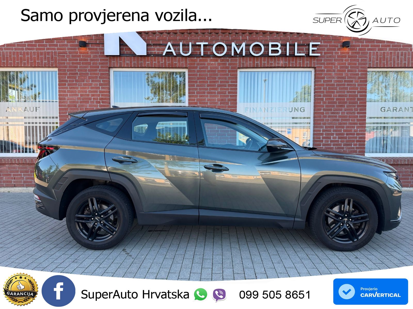Hyundai Tucson 1.6 T-GDI Select 150 KS, LED+TEM+GR SJED+KAM