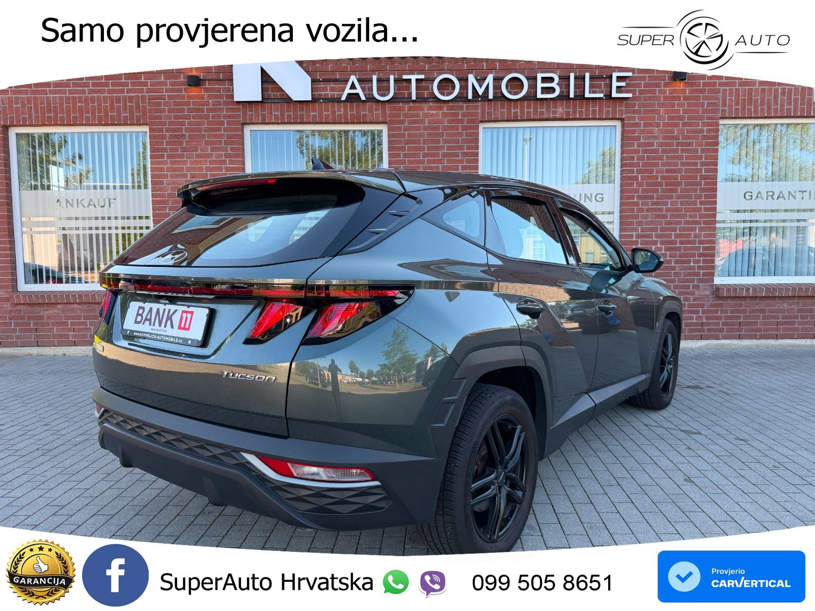Hyundai Tucson 1.6 T-GDI Select 150 KS, LED+TEM+GR SJED+KAM