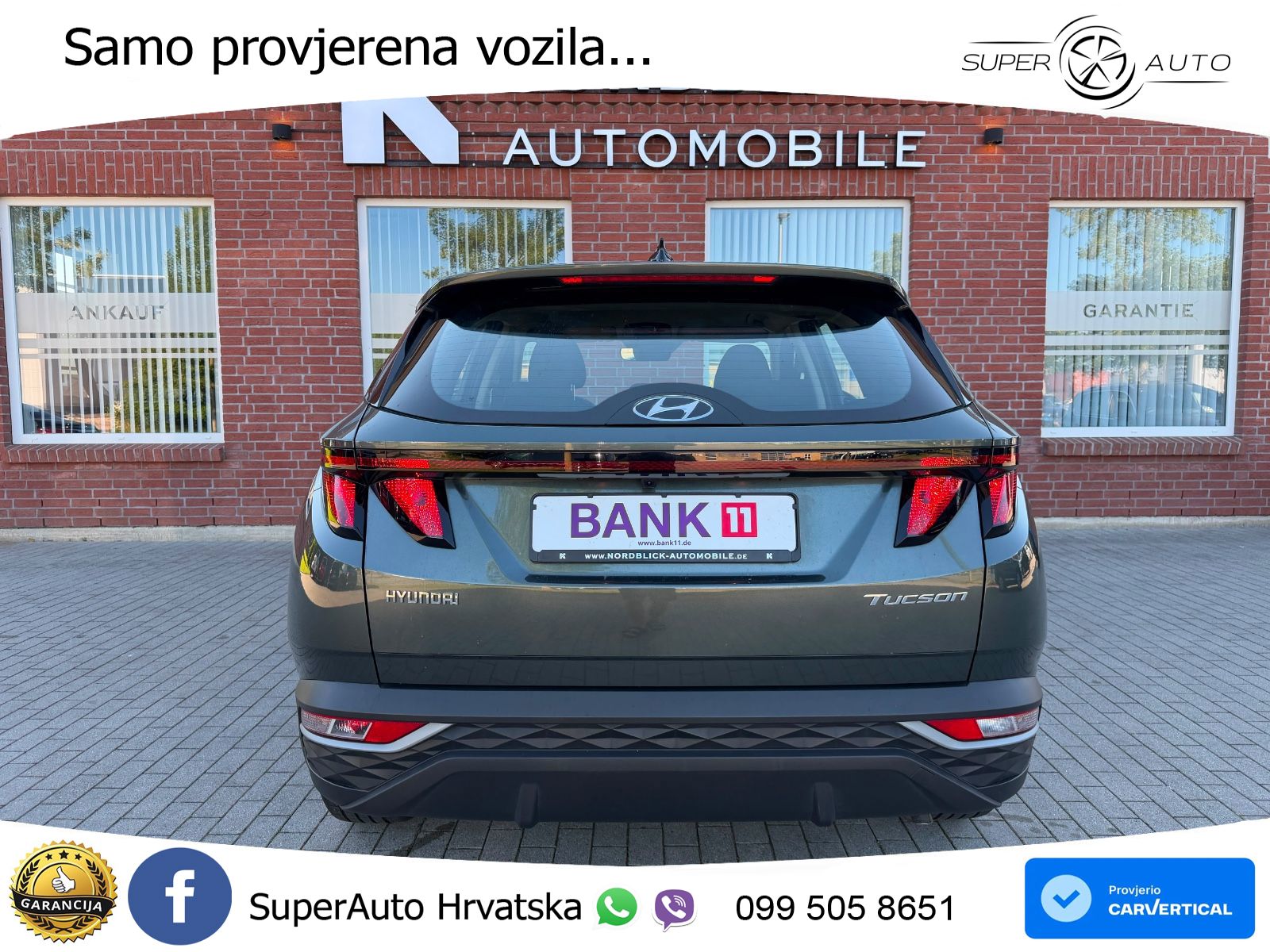 Hyundai Tucson 1.6 T-GDI Select 150 KS, LED+TEM+GR SJED+KAM
